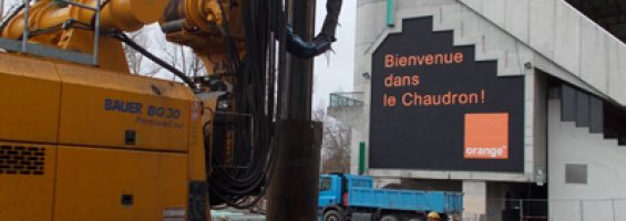 Geoffroy Guichard – Extension tribunes