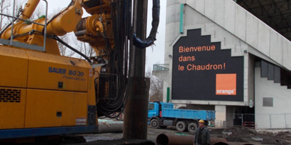 Geoffroy Guichard – Extension tribunes